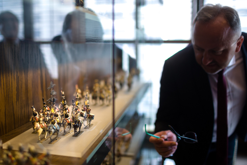 A visit of the representatives of the Institute of National Remembrance at the Royal Canadian Military Institute, 24 August 2022