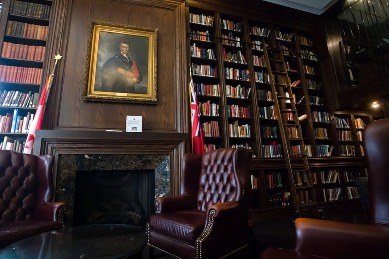 A visit of the representatives of the Institute of National Remembrance at the Royal Canadian Military Institute, 24 August 2022