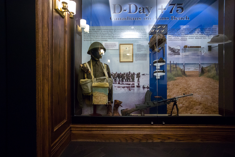 A visit of the representatives of the Institute of National Remembrance at the Royal Canadian Military Institute, 24 August 2022