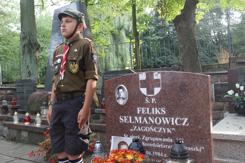The 76th anniversary of the death of Danuta Siedzikówna "Inka" and Feliks Selmanowicz "Zagończyk", Gdańsk 28 August 2022