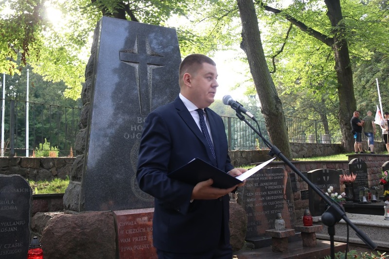 The 76th anniversary of the death of Danuta Siedzikówna "Inka" and Feliks Selmanowicz "Zagończyk", Gdańsk 28 August 2022