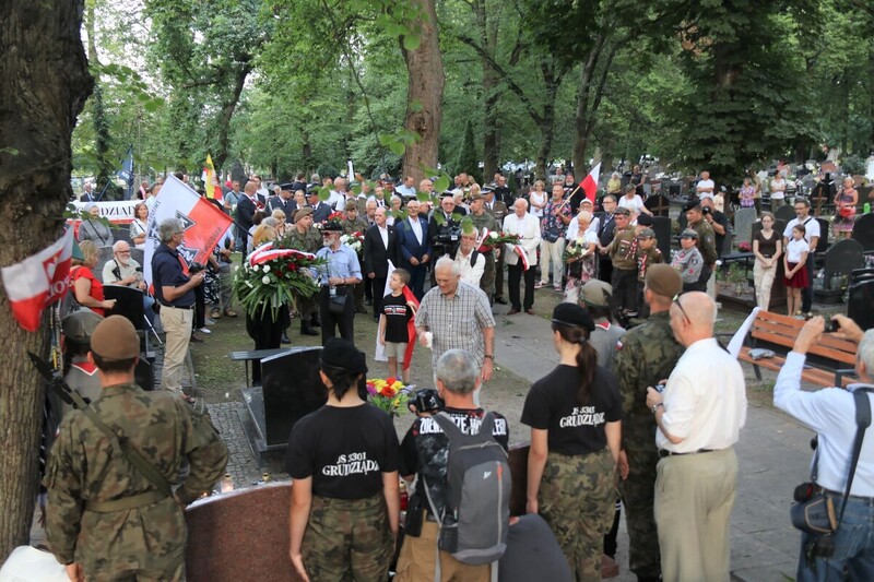 The 76th anniversary of the death of Danuta Siedzikówna "Inka" and Feliks Selmanowicz "Zagończyk", Gdańsk 28 August 2022