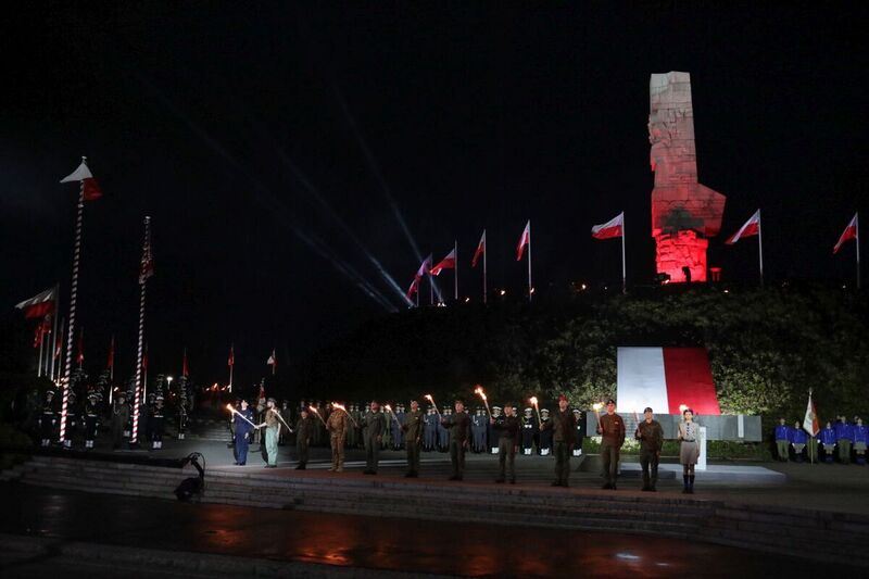 Commemorations marking the 83th anniversary of the outbreak of World War II at Westerplatte - 1 September 2022 - Photo: Mikołaj Bujak (IPN)