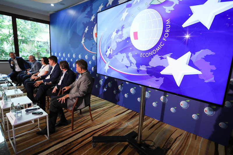 Representatives of the IPN at the Economic Forum in Karpacz, Photo: Mikołaj Bujak, IPN