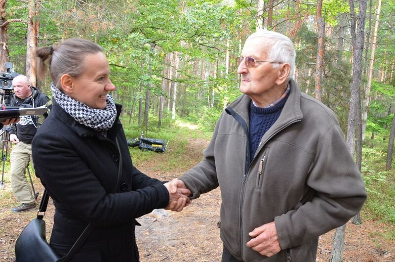 A joint press conference of the Polish Ministry of Justice and the IPN outlining plans of the search for the mass graves of Trzebuska victims, 19 September 2022