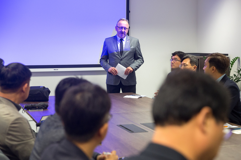 Representatives of state institutions from South Korea paid a visit to the Institute of National Remembrance, 20 September 2022; Photo: Sławek Kasper (IPN)