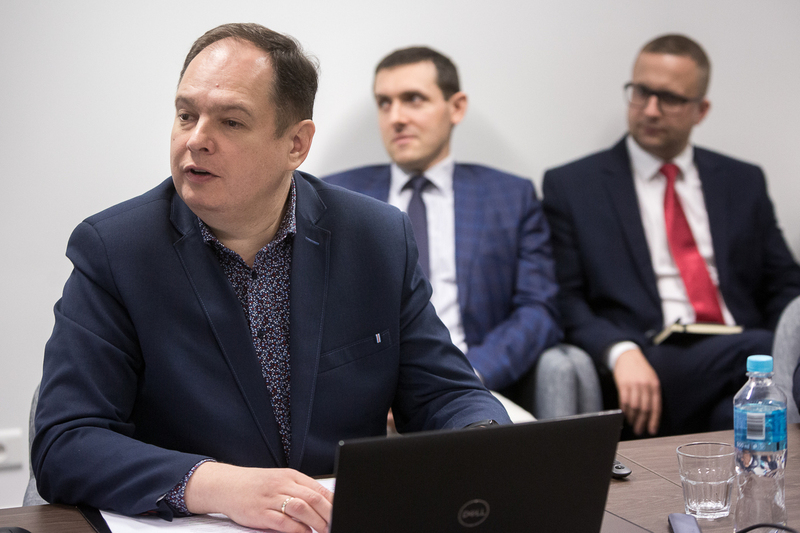Representatives of state institutions from South Korea paid a visit to the Institute of National Remembrance, 20 September 2022; Photo: Sławek Kasper (IPN)