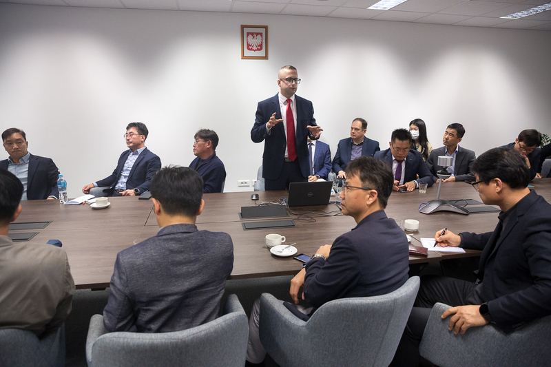 Representatives of state institutions from South Korea paid a visit to the Institute of National Remembrance, 20 September 2022; Photo: Sławek Kasper (IPN)