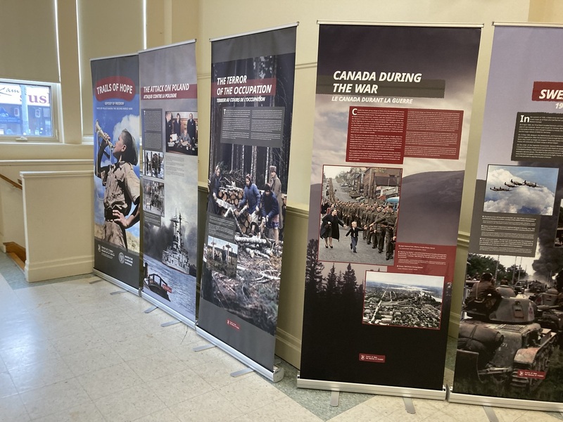 The "Trails of Hope. The Odyssey of Freedom" exhibition in Toronto