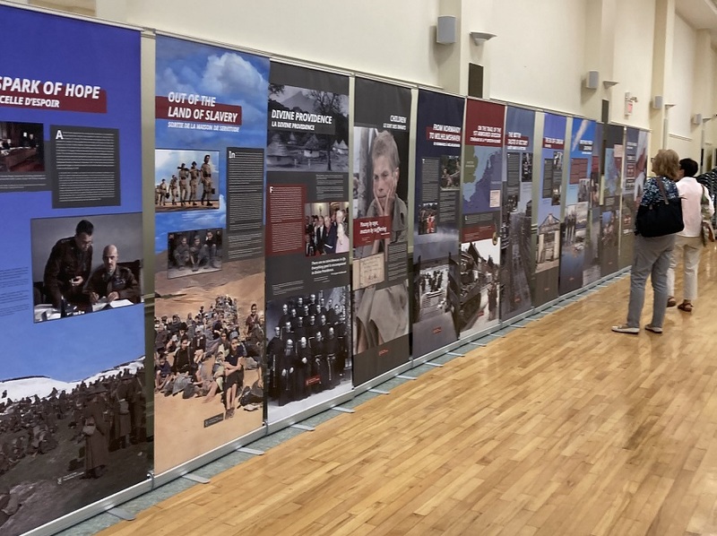 The "Trails of Hope. The Odyssey of Freedom" exhibition in Toronto