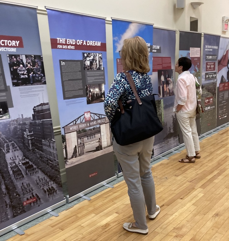The "Trails of Hope. The Odyssey of Freedom" exhibition in Toronto