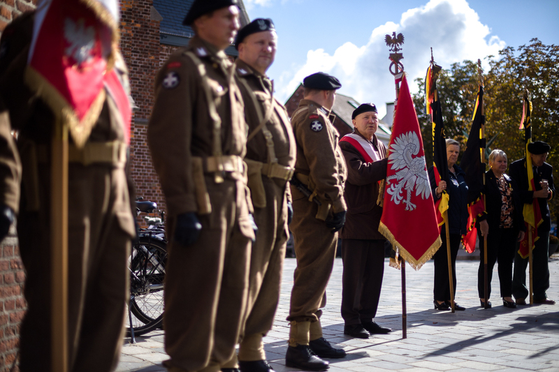 Polish soldiers commemorated in Lommel, Belgium - 25 September 2022