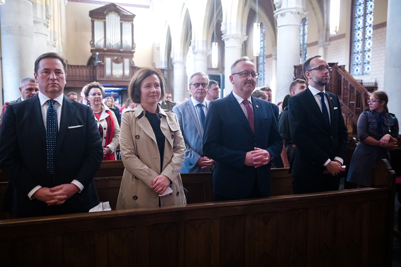 Polish soldiers commemorated in Lommel, Belgium - 25 September 2022