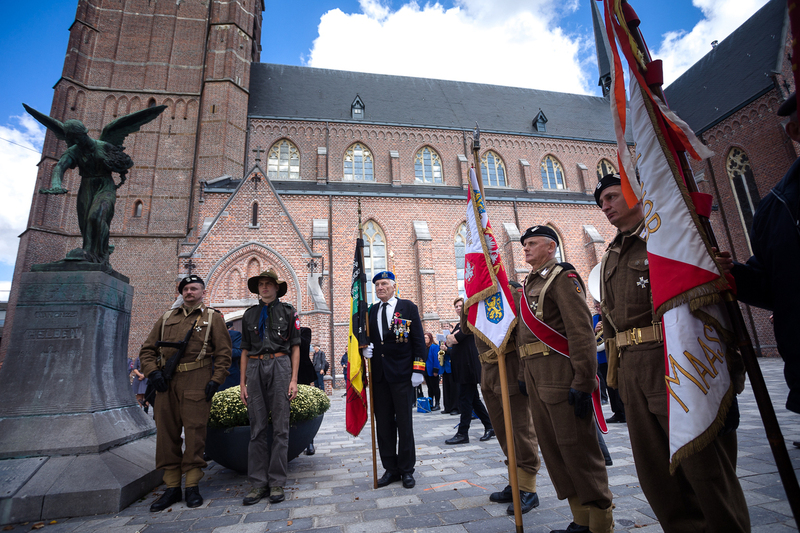 Polish soldiers commemorated in Lommel, Belgium - 25 September 2022