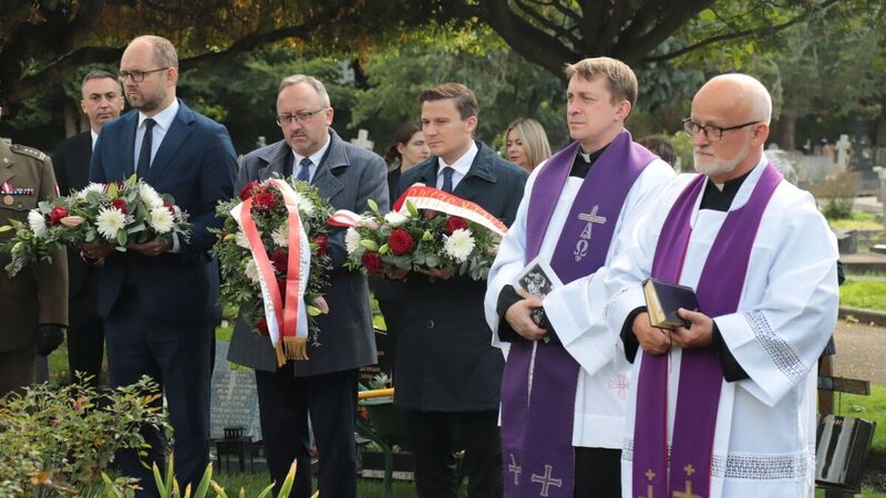 The farewell ceremony to Maria Grabowska — London, — 28 September 2022. Photo: Adam Siwek (IPN)
