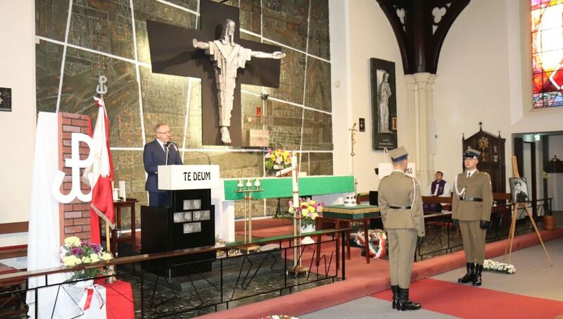 The farewell ceremony to Maria Grabowska — London, — 28 September 2022. Photo: Adam Siwek (IPN)