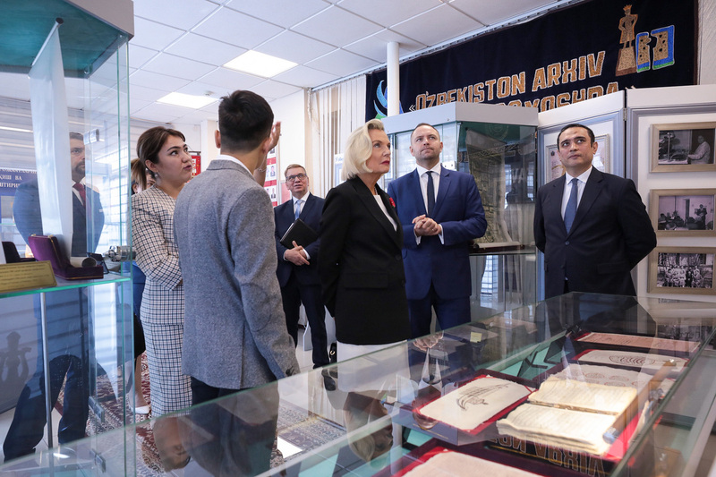 National Archive of Uzbekistan – Tashkent, 4 October 2022. Photo: Mikołaj Bujak (IPN)