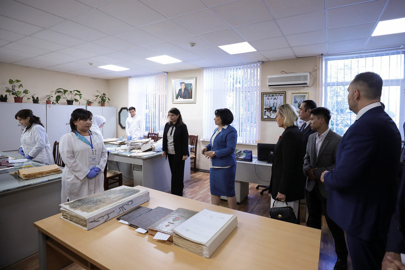 National Archive of Uzbekistan – Tashkent, 4 October 2022. Photo: Mikołaj Bujak (IPN)
