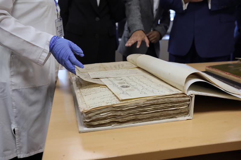 National Archive of Uzbekistan – Tashkent, 4 October 2022. Photo: Mikołaj Bujak (IPN)