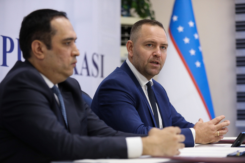 Signing Memorandum of Cooperation between Institute of National Remembrance and National Archive of Uzbekistan – Tashkent, 4 October 2022. Photo: Mikołaj Bujak (IPN)