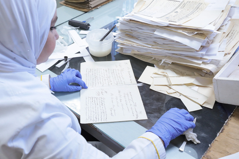 National Archive of Uzbekistan – Tashkent, 4 October 2022. Photo: Mikołaj Bujak (IPN)