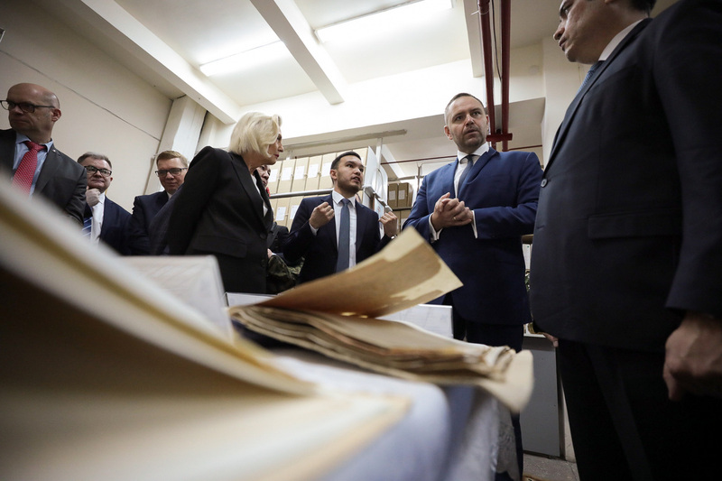 National Archive of Uzbekistan – Tashkent, 4 October 2022. Photo: Mikołaj Bujak (IPN)