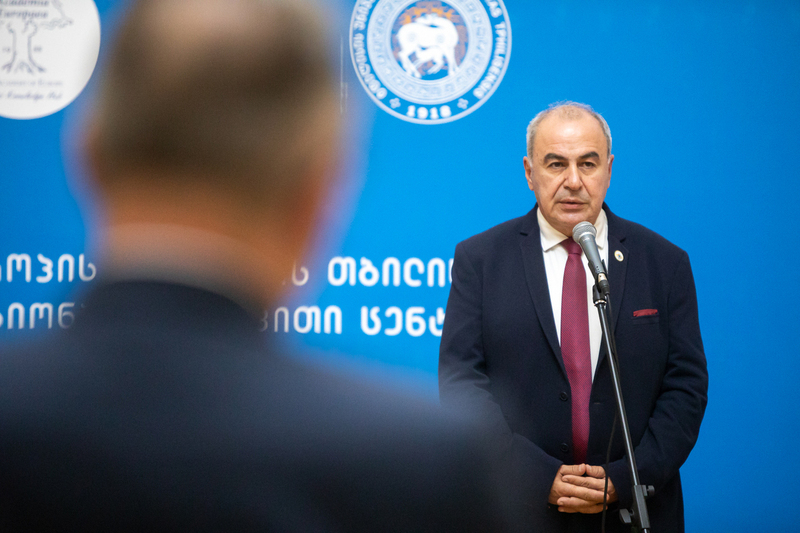 Opening of the IPN exhibition "Trails of Hope. Odyssey of Freedom" – Tbilisi, 3 October 2022. Photo: Sławek Kasper (IPN)