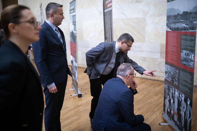 Opening of the IPN exhibition "Trails of Hope. Odyssey of Freedom" – Tbilisi, 3 October 2022. Photo: Sławek Kasper (IPN)