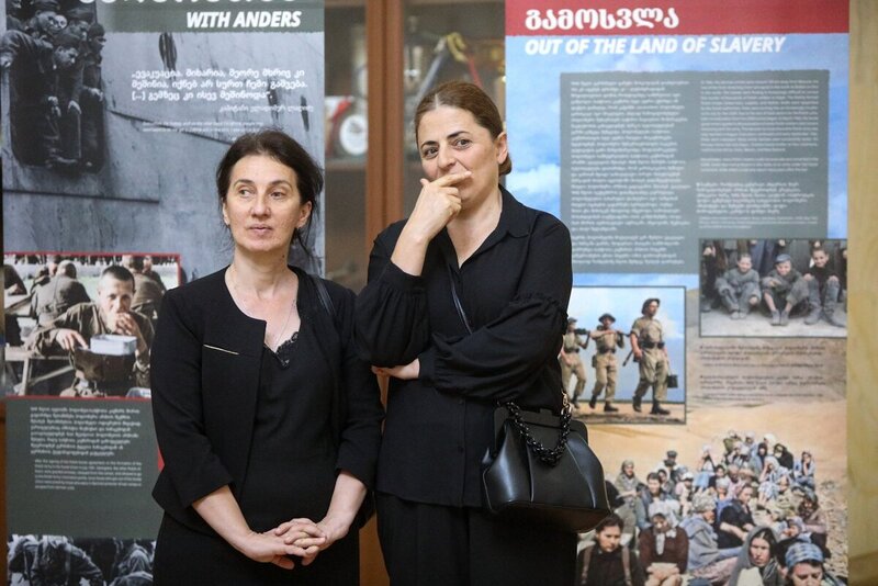 Opening of the IPN exhibition "Trails of Hope. Odyssey of Freedom" – Tbilisi, 3 October 2022. Photo: Sławek Kasper (IPN)