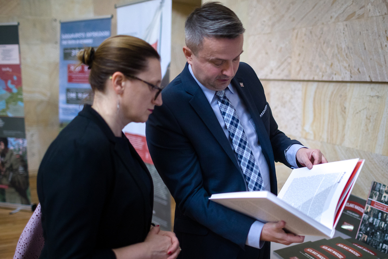 Opening of the IPN exhibition "Trails of Hope. Odyssey of Freedom" – Tbilisi, 3 October 2022. Photo: Sławek Kasper (IPN)