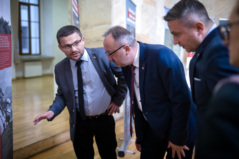 Opening of the IPN exhibition "Trails of Hope. Odyssey of Freedom" – Tbilisi, 3 October 2022. Photo: Sławek Kasper (IPN)