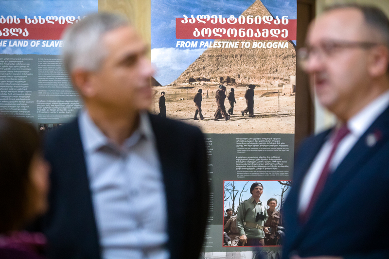 Opening of the IPN exhibition "Trails of Hope. Odyssey of Freedom" – Tbilisi, 3 October 2022. Photo: Sławek Kasper (IPN)