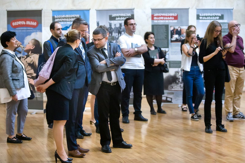 Opening of the IPN exhibition "Trails of Hope. Odyssey of Freedom" – Tbilisi, 3 October 2022. Photo: Sławek Kasper (IPN)
