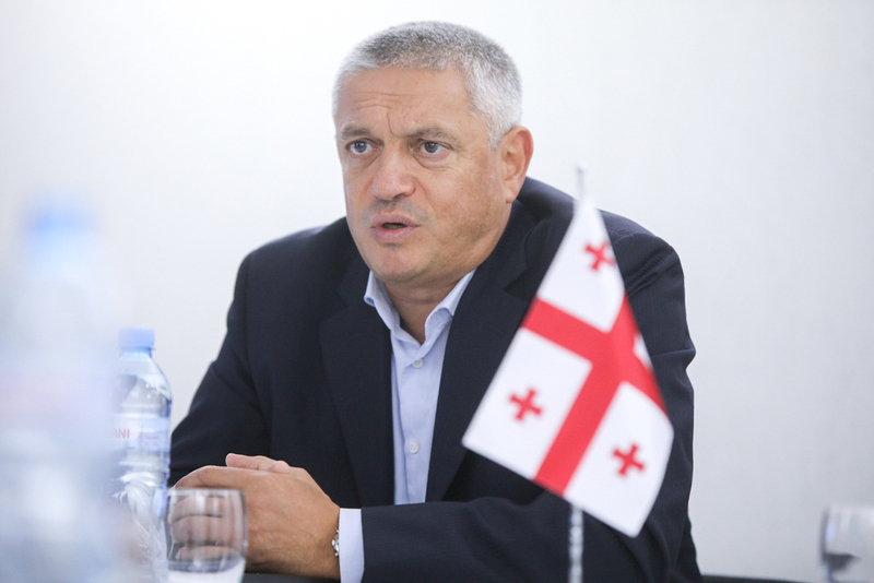 Director of the Archive of the Ministry of Internal Affairs Badri Cherkezishvili – Tbilisi, 3 October 2022. Photo: Sławek Kasper (IPN)