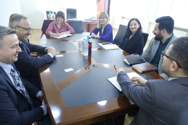 Meeting of the IPN representatives with General Director of the National Archives, Teona Iashvili – Tbilisi, 3 October 2022. Photo: Sławek Kasper (IPN)