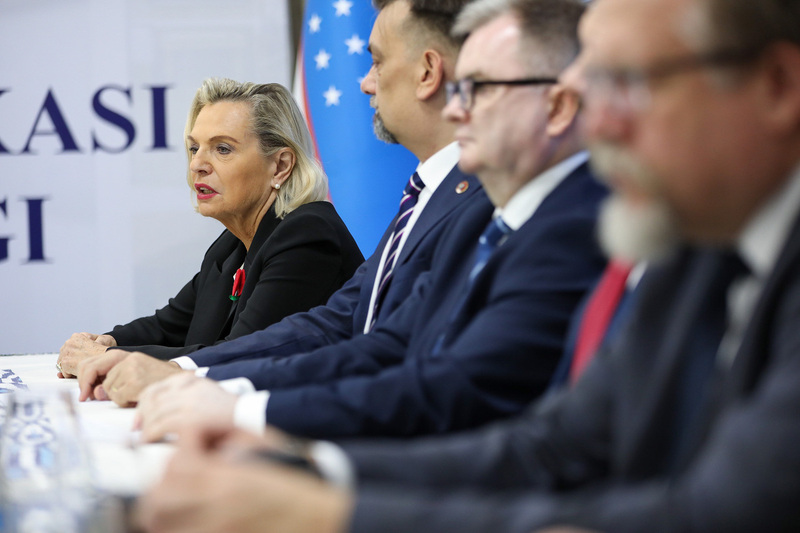 Signing Memorandum of Cooperation between Institute of National Remembrance and National Archive of Uzbekistan – Tashkent, 4 October 2022. Photo: Mikołaj Bujak (IPN)