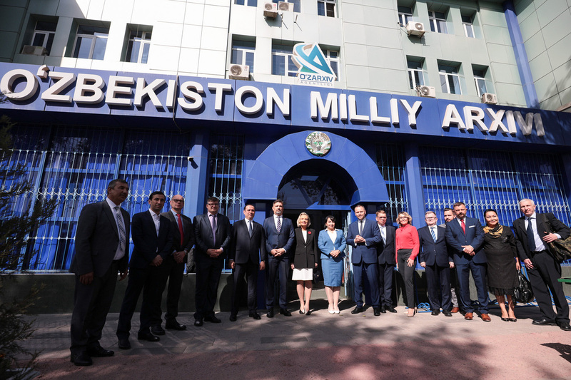 Signing Memorandum of Cooperation between Institute of National Remembrance and National Archive of Uzbekistan – Tashkent, 4 October 2022. Photo: Mikołaj Bujak (IPN)