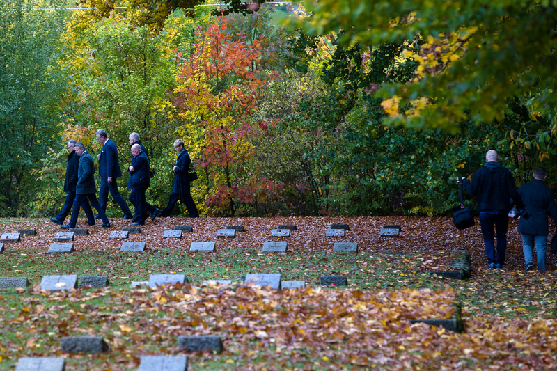 Commemorating the victims of the Dachau German concentration camp, Photo: Sławek Kasper IPN