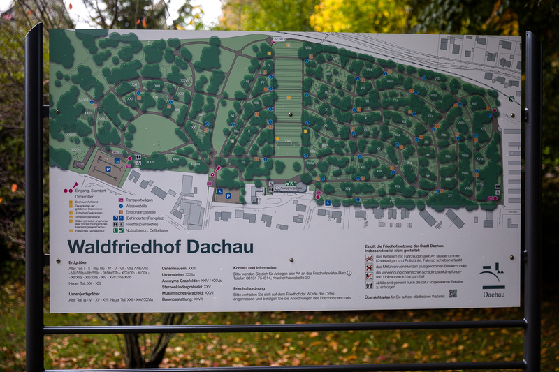 Commemorating the victims of the Dachau German concentration camp, Photo: Sławek Kasper IPN