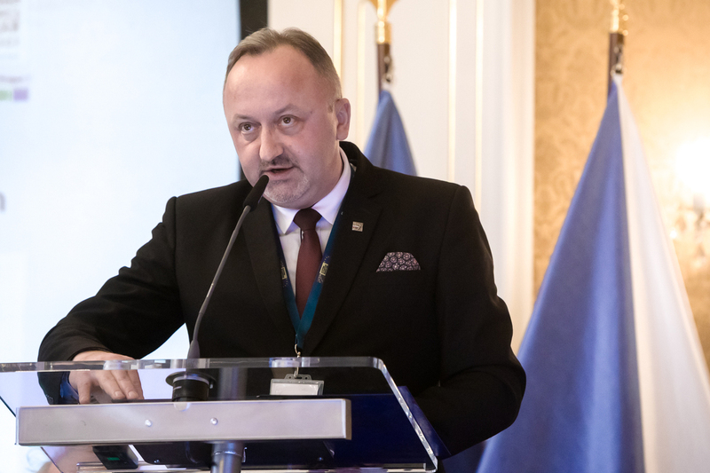 Prof. Karol Polejowski, Deputy President of the Institute of National Remembrance. The conference "Russia's Hybrid War Against the Democratic World. A Challenge for European Remembrance Policy" - Prague (Czech Republic), November 16-18, 2022. Photo Slawek Kasper (IPN)