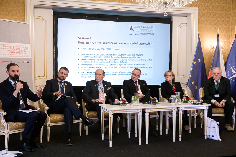"Russia's Hybrid War against the Democratic World. A challenge for the European Remembrance Policy" - Prague (Czech Republic), November 16-18, 2022. Photo Slawek Kasper (IPN)