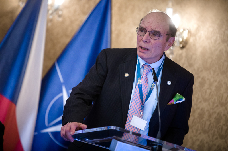 Donald L. Ritter (USA), Foundation and Museum of Victims of Communism. Conference "Russia's Hybrid War Against the Democratic World. A Challenge for the European Remembrance Policy" - Prague (Czech Republic), November 16-18, 2022. Photo Slawek Kasper (IPN)