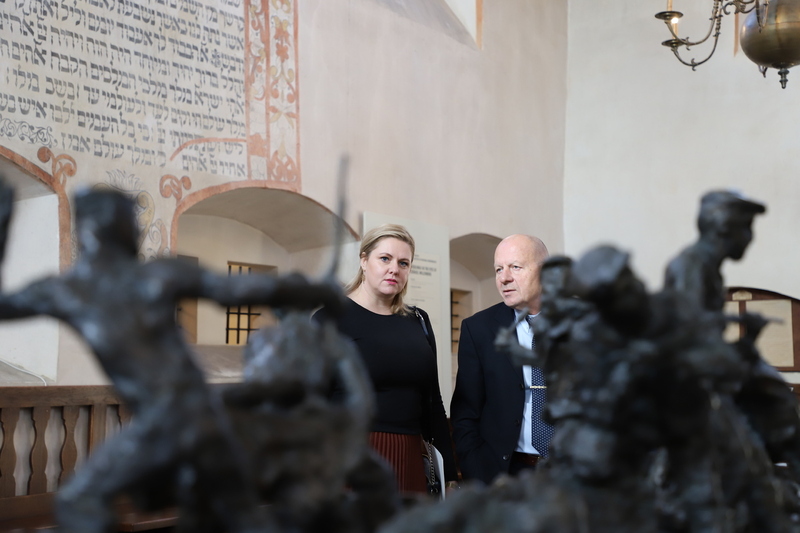 “The Image of Treblinka in the Eyes of Samuel Willenberg” exhibition is now on display at the Museum in Tykocin, a branch of the Podlaskie Museum in Białystok, November 2022