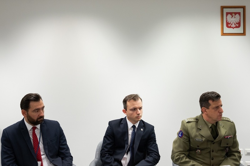 Representatives of the Defense POW/MIA Accounting Agency visited the IPN on 17 November 2022. Photo: M. Bujak (IPN)