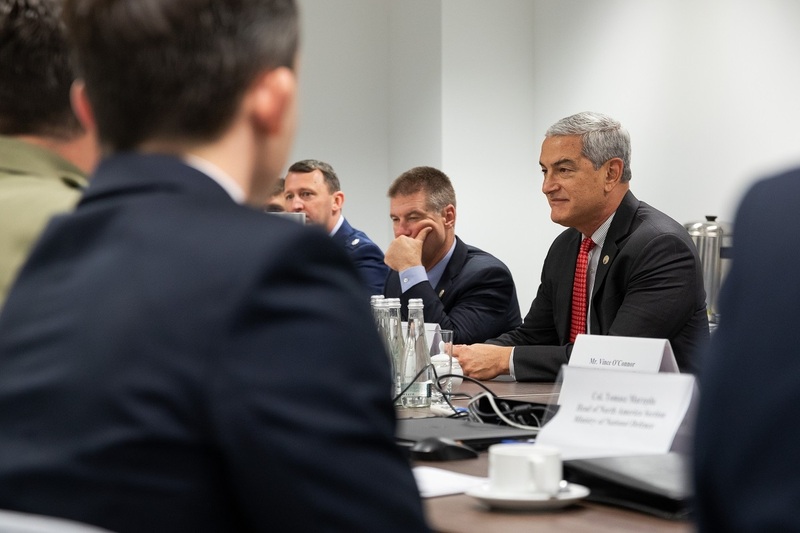 Representatives of the Defense POW/MIA Accounting Agency visited the IPN on 17 November 2022. Photo: M. Bujak (IPN)