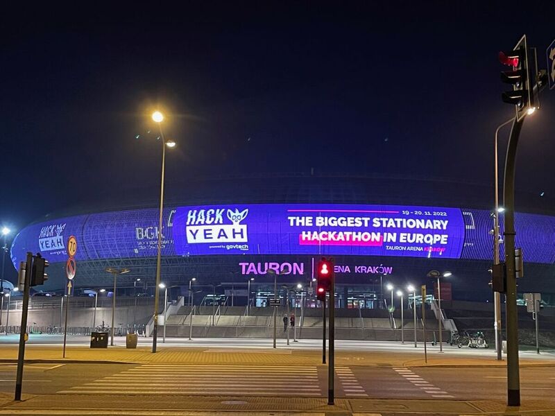 The Institute of National Remembrance at Europe's largest hackathon HackYeah 2022 in Cracow, Poland