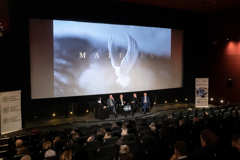 The premiere of the IPN's documentary "Matusia" - Warsaw, 1 December 2022. Photo: S. Kasper The premiere of the IPN's documentary "Matusia" - Warsaw, 1 December 2022. Photo: S. Kasper