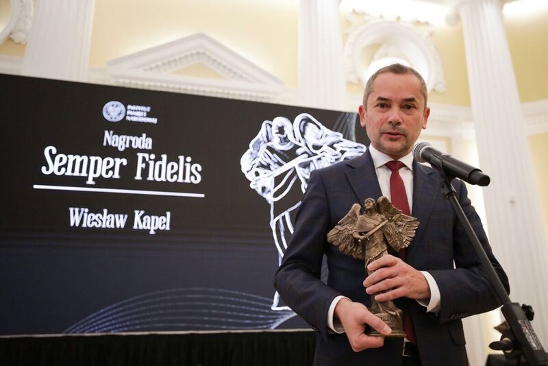 The ceremony of awarding the "Semper Fidelis" Prize, 5 December 2022