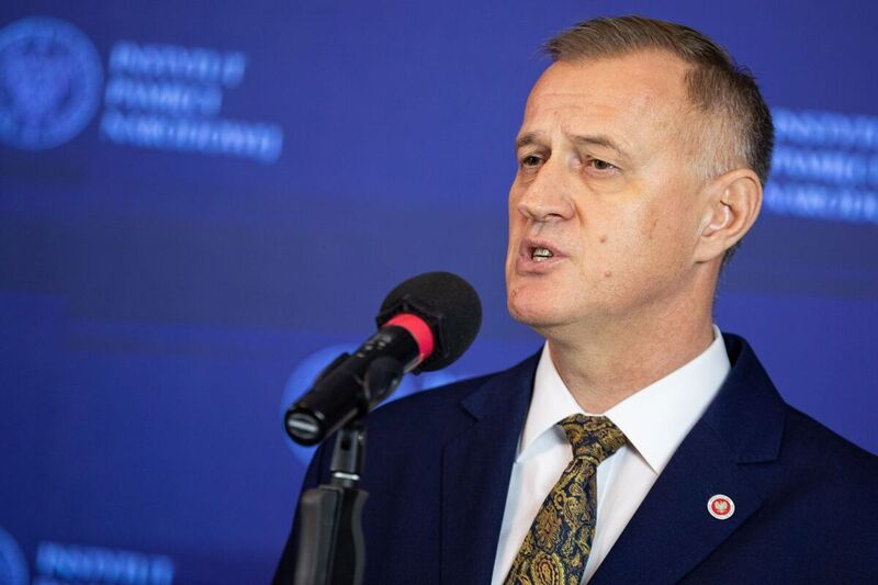 Press Release – Martial Law Crimes – a press conference of the IPN President Karol Nawrocki, Ph.D. and Prosecutor Andrzej Pozorski, Director of the IPN Chief Commission for the Prosecution of Crimes against the Polish Nation; Warsaw, 12 December 2022