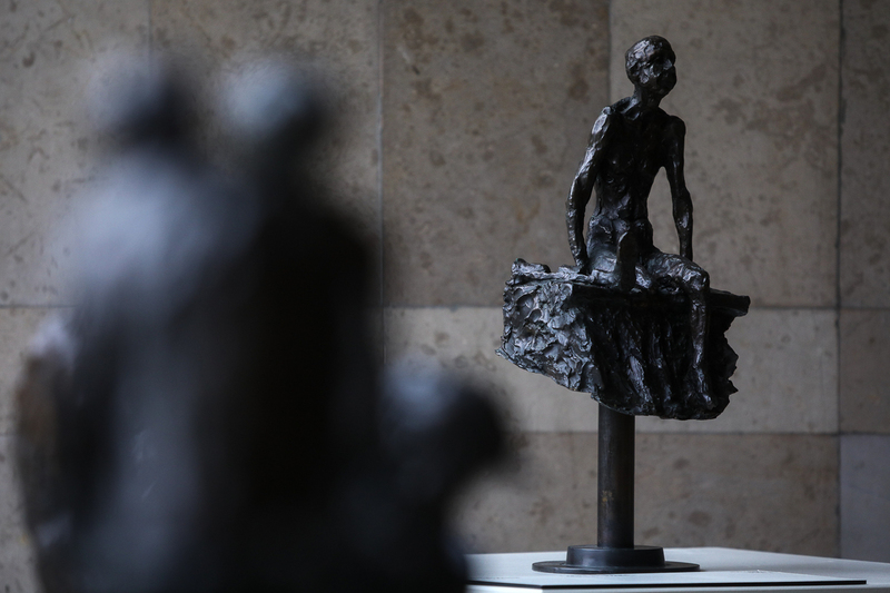 The opening of “The Image of Treblinka in the Eyes of Samuel Willenberg” exhibition at the Nowy Dom Poselski in Warsaw -- 26 January 2023; photo: S. Kasper (IPN)